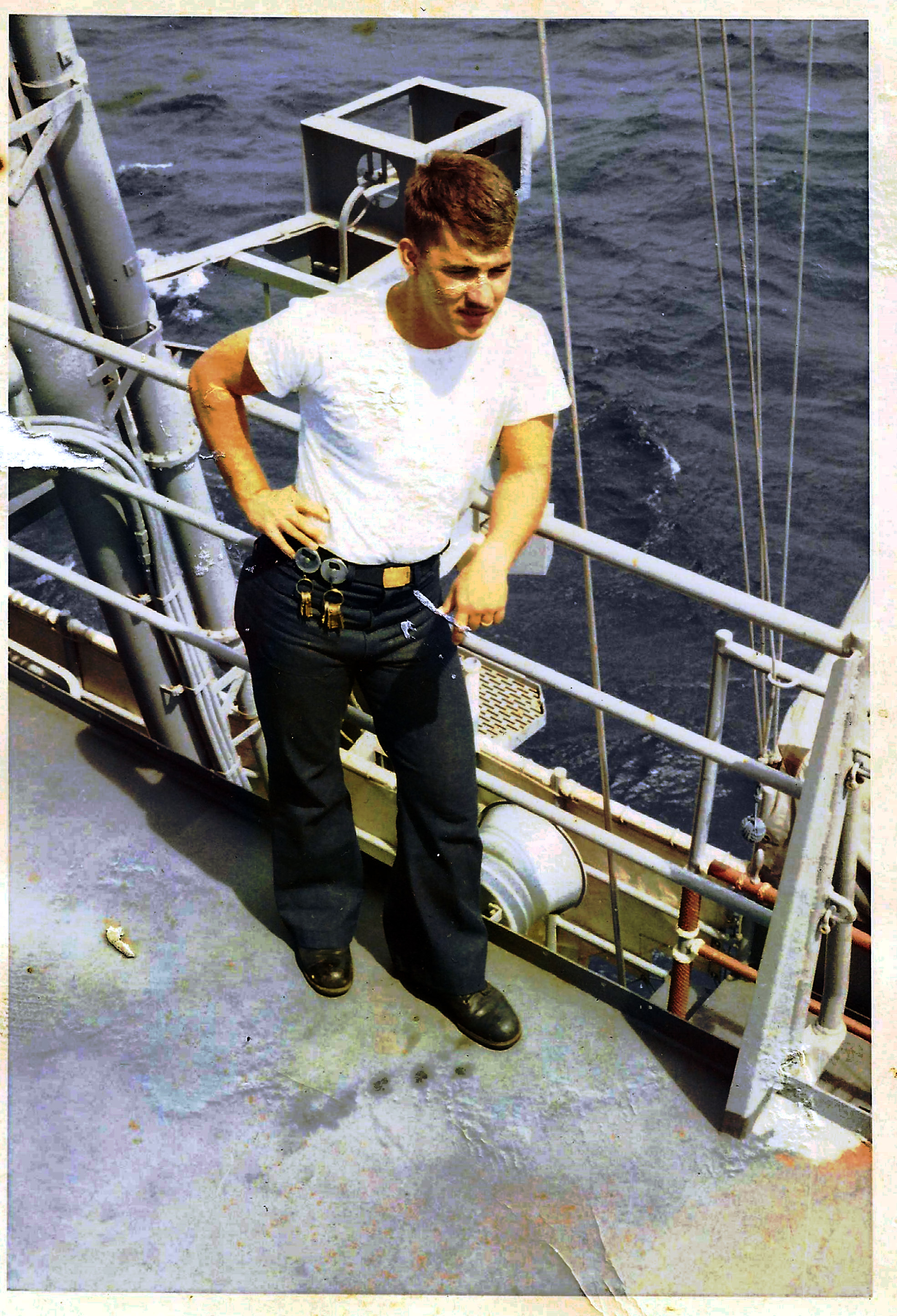 William Tyler aboard USS Decatur
